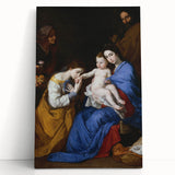 Baroque and Rococo Wall Art - The Holy Family with St. Anne - Print