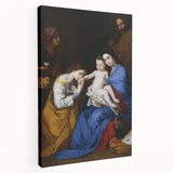 Baroque and Rococo Wall Art - The Holy Family with St. Anne - Print