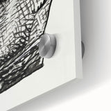 Expressionist Art - Portrait of Ferdinand Foch Abstract Wall Art