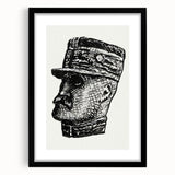 Expressionist Art - Portrait of Ferdinand Foch Abstract Wall Art