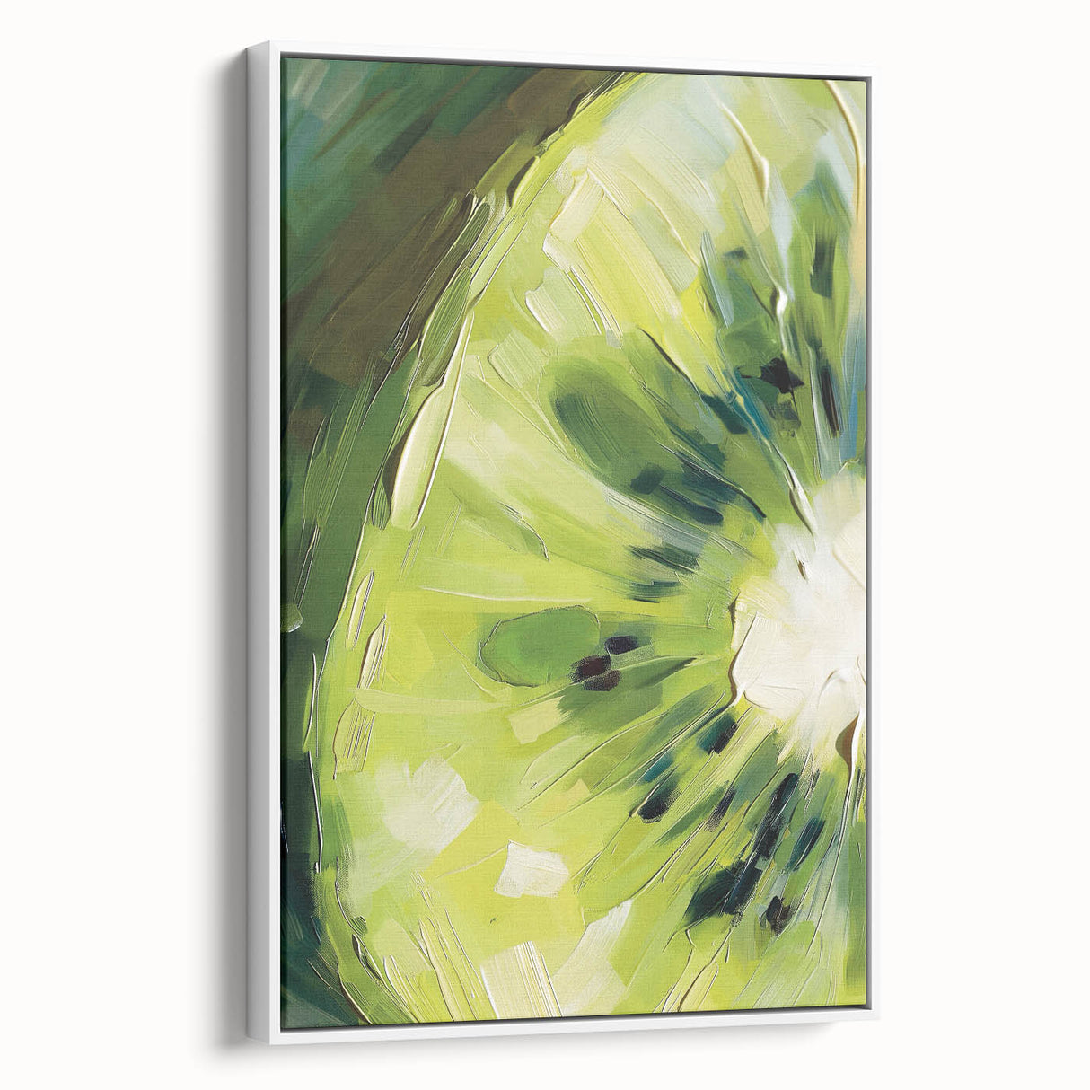 Vintage poster art of colorful fruits on a black background, extra large framed canvas, ideal for living room decor.