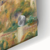 Impressionist Landscape Wall Art - Renoir's Houses on a Hill Canvas Print