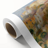 Impressionist Landscape Wall Art - Renoir's Houses on a Hill Canvas Print