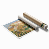 Impressionist Landscape Wall Art - Renoir's Houses on a Hill Canvas Print