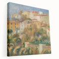 Impressionist Landscape Wall Art - Renoir's Houses on a Hill Canvas Print