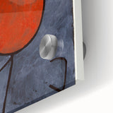 Modern Wall Art - Abstract Figure with Umbrella | Minimalist Decor