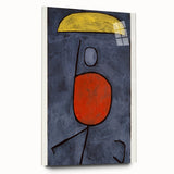 Modern Wall Art - Abstract Figure with Umbrella | Minimalist Decor