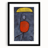 Modern Wall Art - Abstract Figure with Umbrella | Minimalist Decor