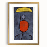 Modern Wall Art - Abstract Figure with Umbrella | Minimalist Decor