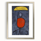 Modern Wall Art - Abstract Figure with Umbrella | Minimalist Decor