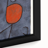Modern Wall Art - Abstract Figure with Umbrella | Minimalist Decor