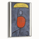 Modern Wall Art - Abstract Figure with Umbrella | Minimalist Decor