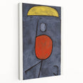 Modern Wall Art - Abstract Figure with Umbrella | Minimalist Decor