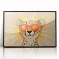 Cool Cheetah Girls Room Wall Art – Nursery & Kids Room Art Print