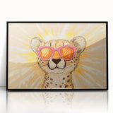 Cool Cheetah Girls Room Wall Art – Nursery & Kids Room Art Print