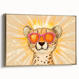 Cool Cheetah Girls Room Wall Art – Nursery & Kids Room Art Print
