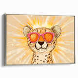 Cool Cheetah Girls Room Wall Art – Nursery & Kids Room Art Print