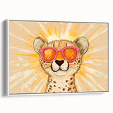Cool Cheetah Girls Room Wall Art – Nursery & Kids Room Art Print
