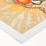 Cool Cheetah Girls Room Wall Art – Nursery & Kids Room Art Print