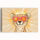 Cool Cheetah Girls Room Wall Art – Nursery & Kids Room Art Print