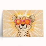Cool Cheetah Girls Room Wall Art – Nursery & Kids Room Art Print