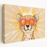 Cool Cheetah Girls Room Wall Art – Nursery & Kids Room Art Print
