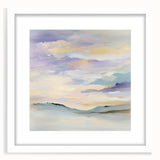 Minimalist Abstract Wall Art – Pastel Modern Landscape Canvas