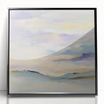 Minimalist Abstract Wall Art – Pastel Modern Landscape Canvas
