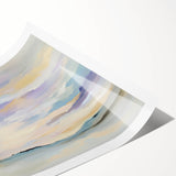 Minimalist Abstract Wall Art – Pastel Modern Landscape Canvas