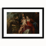 Baroque and Rococo Wall Art - Adoration of the Christ Child - Print