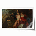Baroque and Rococo Wall Art - Adoration of the Christ Child - Print