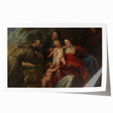 Baroque and Rococo Wall Art - Adoration of the Christ Child - Print