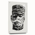 Expressionist Art - Portrait of General Joffre Abstract Wall Art