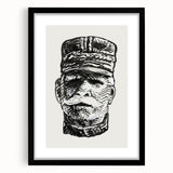 Expressionist Art - Portrait of General Joffre Abstract Wall Art
