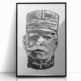 Expressionist Art - Portrait of General Joffre Abstract Wall Art