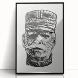 Expressionist Art - Portrait of General Joffre Abstract Wall Art