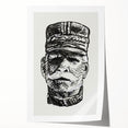 Expressionist Art - Portrait of General Joffre Abstract Wall Art