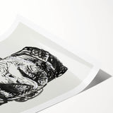 Expressionist Art - Portrait of General Joffre Abstract Wall Art