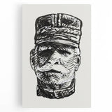 Expressionist Art - Portrait of General Joffre Abstract Wall Art