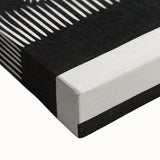 Modern Gazelle Wall Art - Minimalist Black and White Contemporary Decor