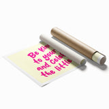 Inspirational Girls Room Wall Art – Nursery & Kids Room Art Print