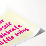 Inspirational Girls Room Wall Art – Nursery & Kids Room Art Print