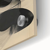 Contemporary Dining Art Pieces – Abstract Black & White Decor