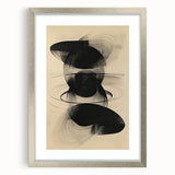 Contemporary Dining Art Pieces – Abstract Black & White Decor