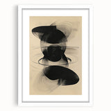 Contemporary Dining Art Pieces – Abstract Black & White Decor