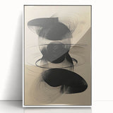 Contemporary Dining Art Pieces – Abstract Black & White Decor