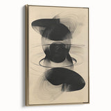 Contemporary Dining Art Pieces – Abstract Black & White Decor