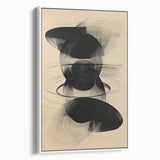 Contemporary Dining Art Pieces – Abstract Black & White Decor
