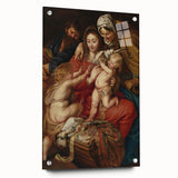 Baroque and Rococo Wall Art - The Holy Family with St. John - Print