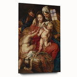 Baroque and Rococo Wall Art - The Holy Family with St. John - Print